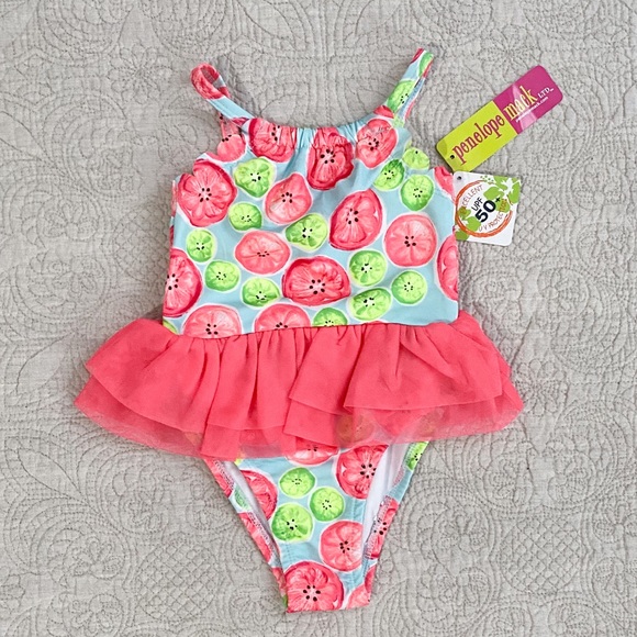 2T One Piece Swimsuit - Picture 1 of 4